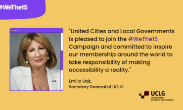WeThe15 adds UCLG to drive disability inclusion in local and regional governments worldwide
